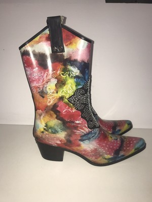 rain cowboy boots