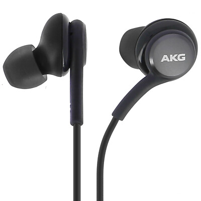 Samsung AKG Headphones for Realme C3 Headset Black Remote
