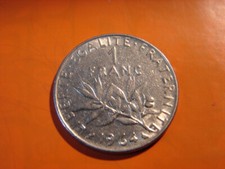 FRANCE. 1 FRANC SEMEUSE O.ROTY 1964.