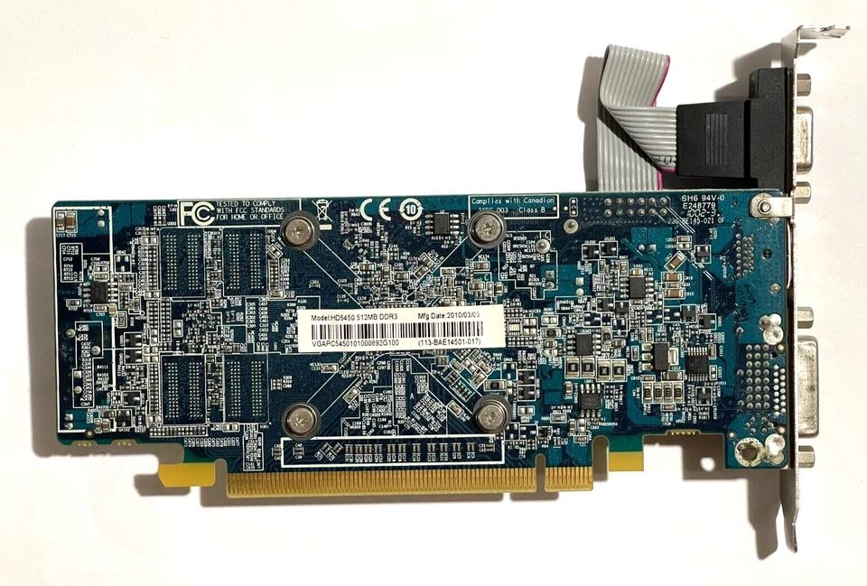 Gateway DX 4300-22 OEM Video Card w/HDMI output, cleaned tested working 100% - Image 2 of 4