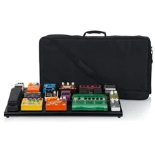 Gator Cases GPB-XBAK-1 Extra Large Aluminum Pedal Board W/ Carry Bag Black