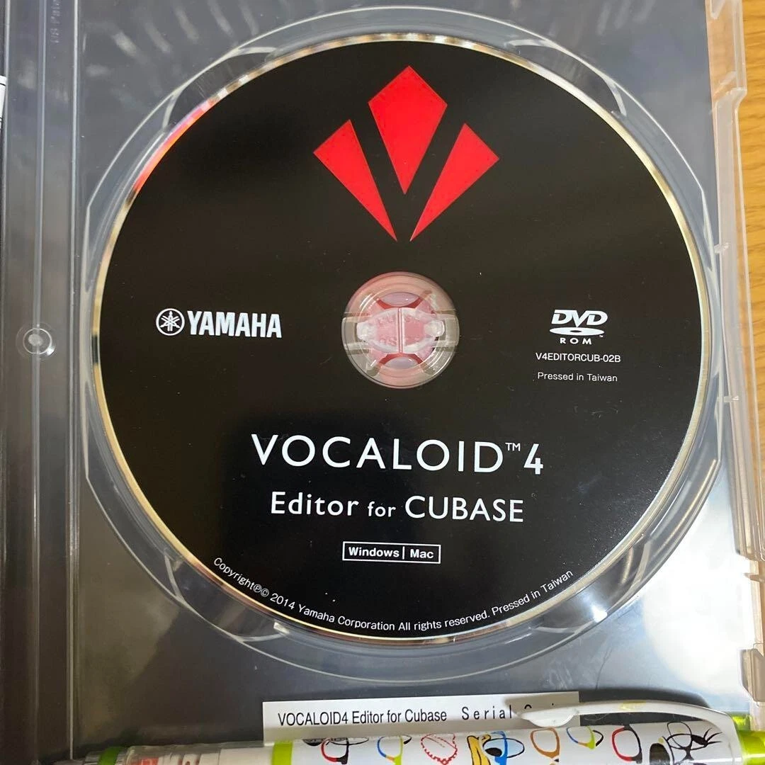 YAMAHA VOCALOID4 Editor for Cubase PC Software