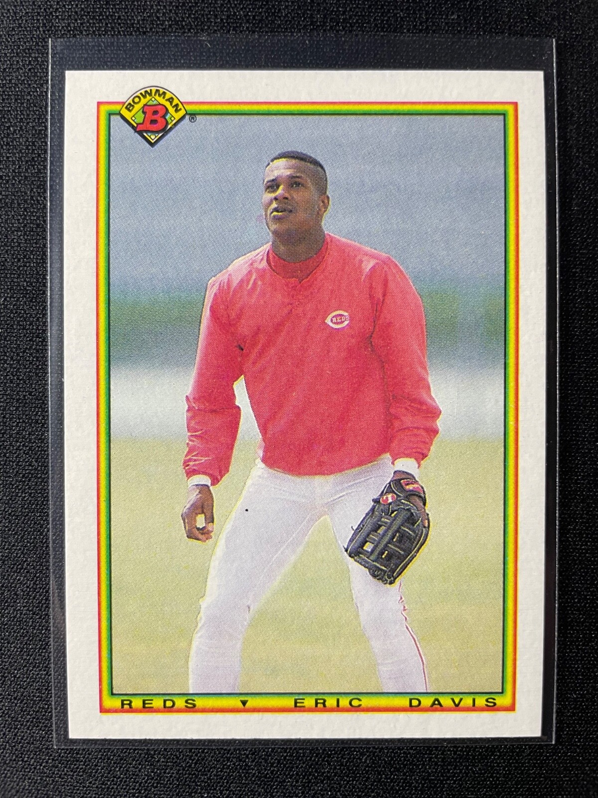 1990 Bowman Eric Davis #58 Reds!!!