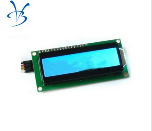iic i2c 1602 lcd module blue screen library files manufacturer