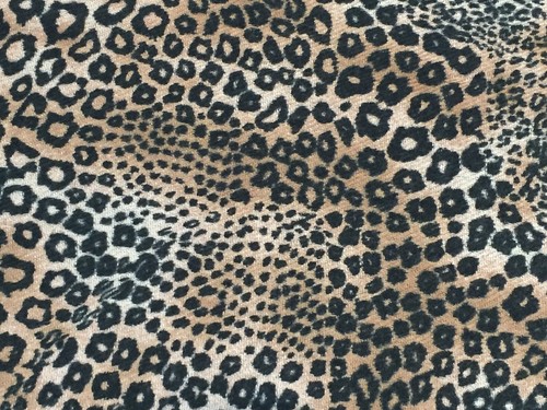 Unbranded Rectangular Scarf Leopard Print w/ Tassels - Picture 4 of 6