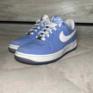 Nike Air Force 1 / AF-1 '82 Size 6 Sneakers White - Purple Frost | eBay