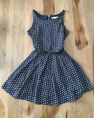 Glamorous Kleid Minikleid Damen Größe XS dunkelblau fast schwarz  neuwertig
