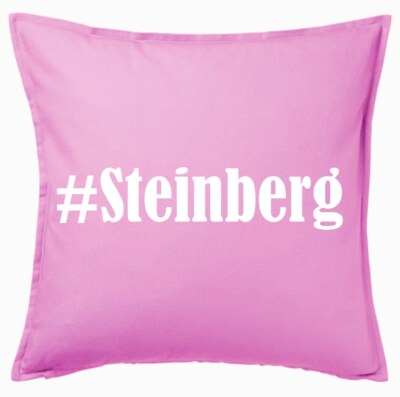 #Steinberg Kissenbezug Pink Ich Liebe Steinberg 137980