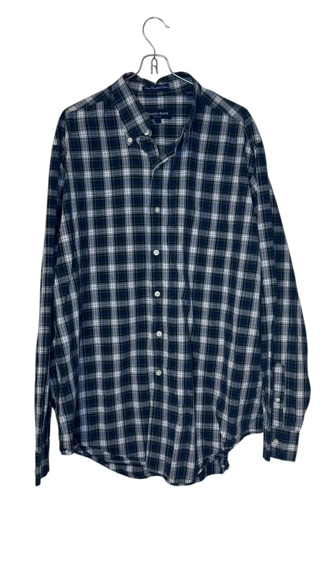 Chemise Femme Austin Reed Bleue - Taille 12 - Col Classique Manches Longues - Occasion Très Bon État