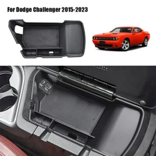 For Dodge Challenger 2015-2023 Armrest Cover Seat Box Organizer Tray Accessories