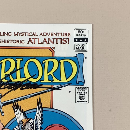 The Warlord # 55 Have a Nice Day Signed by Mike Grell Mike DeCarlo DC Comics - Bild 6 von 8