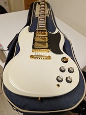2005 Japanese Tokai SG White Black Gold