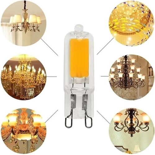 G9 LED Bulb Warm/Natual/Cool White Dimmable COB 7W 9W 12W 15W Halogen Capsule - Picture 8 of 18