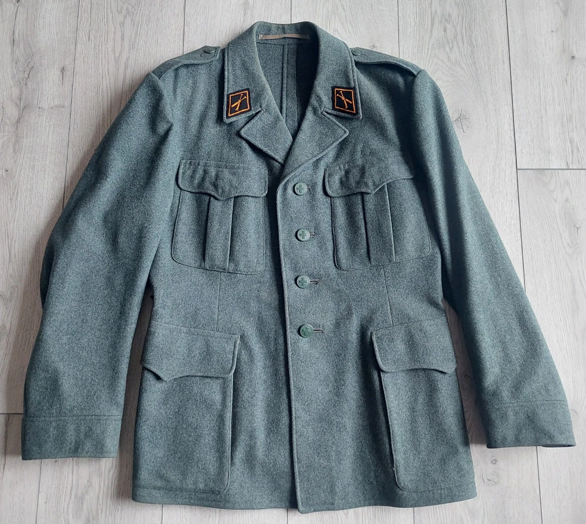 SWISS Army Jacket Indiana Collectible Military Surplus Uniforms