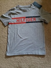 Tommy Hilfiger Boys Gray T-Shirt - Size 4 - NWT