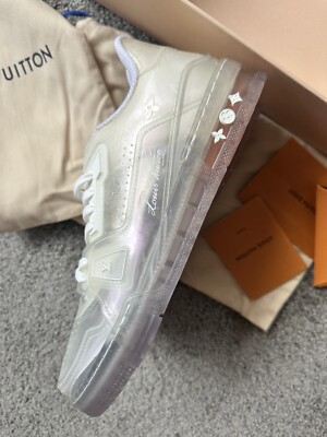 Louis Vuitton “Transparent” Trainer Sneakers Sz US 10