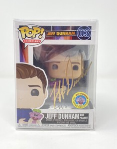 Funko POP! COMEDIANS - - AUTOGRAPHED JEFF DUNHAM and PEANUT #03 - GOLD EXCLUSIVE | eBay