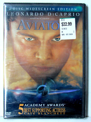 The Aviator NEW/SEALED Leonardo DiCaprio, Martin Scorsese Dvd *Buy 2 get 1 FREE*