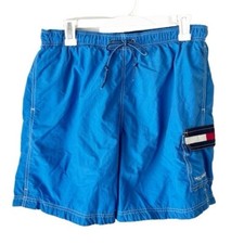 Vintage Tommy Hilfiger Swim Trunks Size Large Preppy Jock 2000 Beach Pool