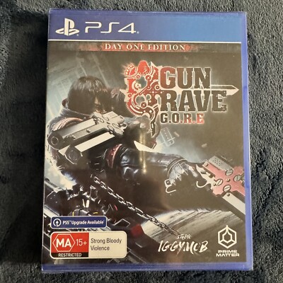 Gungrave G.O.R.E Day One Edition PlayStation 4 Japanese In Multi-Language SEALED