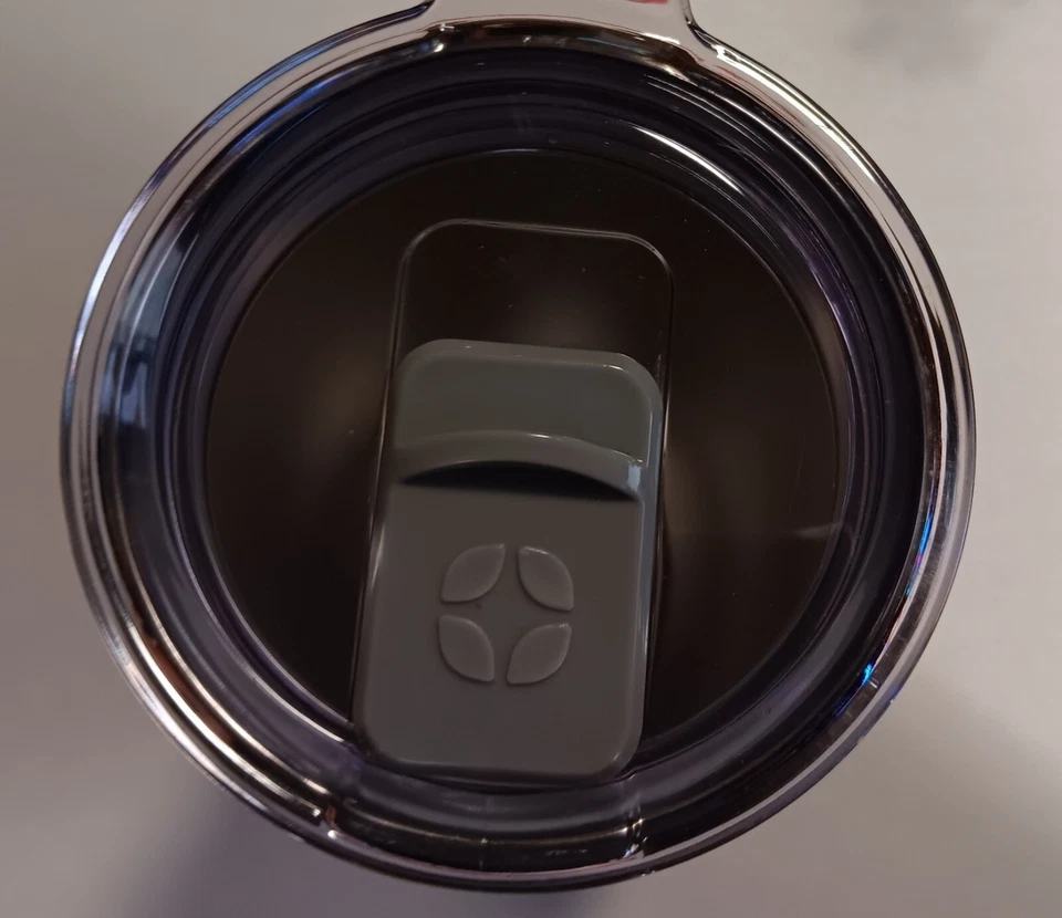 Vaso al vacío de acero inoxidable Ello Beacon 24 oz - gris - falta pajita Foto 3 de 4