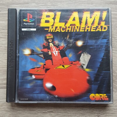 PS1 Blam! Machinehead OVP mit Anleitung Playstation 1 (OVP beschädigt)
