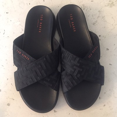 Ted Baker London Mablis Black Slides 