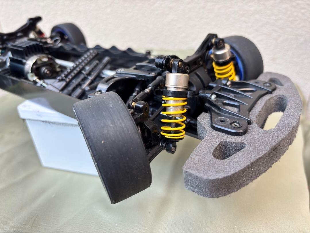 タミヤ RC TB-02シャシー used Tamiya TB-02 RC radio controlled chassis with options RC