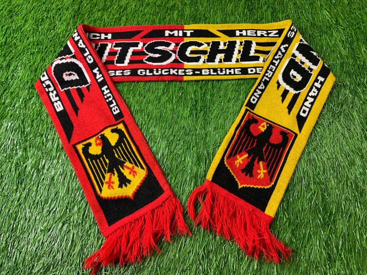 Écharpe Allemagne – Supporters – Noir/rouge/jaune – 160 Cm – Occasion