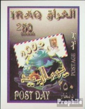 irak Bloc 101 (complète edition) neuf avec gomme originale 2002 Jour le Post