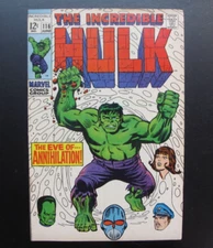 Marvel Comics Group Comic Book The Incredible Hulk No. 116 The Leader 1969
