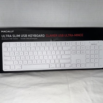 Macally Ultra Slim Usb Keyboard