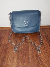 Borsa a tracolla Valentino blu con catena – elegante e compatta,"SUPER SCONTO"