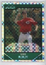 2007 Bowman Draft Chrome X-Fractor 2/299 Homer Bailey #BDP46 2d8