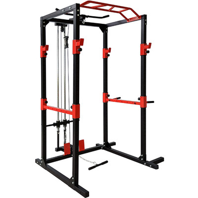 BodyTrain Power Rack Kabelsystem verstellbarer Gewichthebekäfig NEU