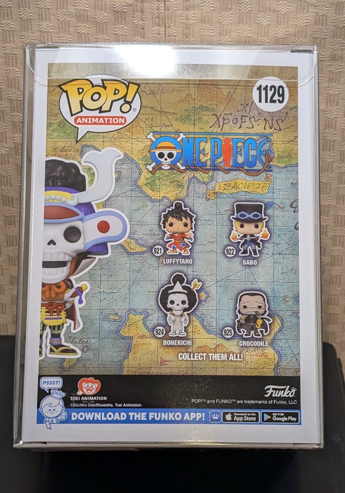Funko POP! One Piece: #1129 Samurai Brook SE Signed by Ian Sinclair JSA Cert.