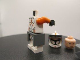 LEGO STAR WARS - Clone Trooper Commander Cody - SW0196 - EXCELLENT
