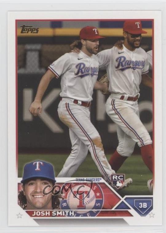 2023 Topps Series 1 SSP Image Variation Golden Mirror Josh Smith #37 1l14