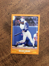1988 Score #621 Nelson Liriano, Blue Jays rookie card nm ib. rookie card picture