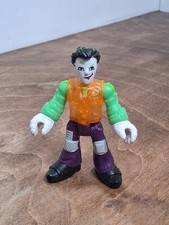 Imaginext DC Super Friends JOKER figure orange vest Bat-Tech version