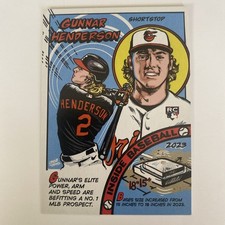 2023 Topps Archives Gunnar Henderson Rookie '79 Topps Comic #79TC-4