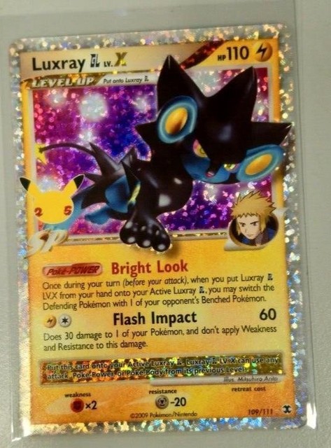 Luxray GL LV.X #109 (Celebrations (2021))