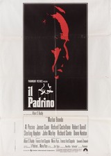 The Godfather 1972 Italian Due Foglio Poster