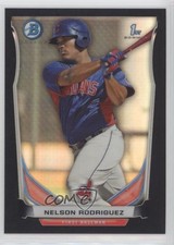 2014 Bowman Prospects Chrome Black Refractor 93/99 Nellie Rodriguez Nelson a7p