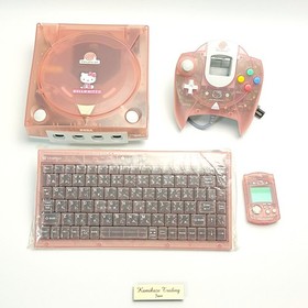 SEGA Dreamcast HELLO KITTY Pink Console region-J retro game Sanrio kawaii