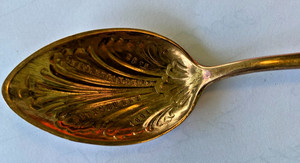 1894 GAR Bronze 28th Natl Encampment Spoon Heeren Bros & Co
