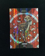 2025 Kakawow Phantom Fantastic Beasts Stained Glass Card Red Qilin 19/75 J55