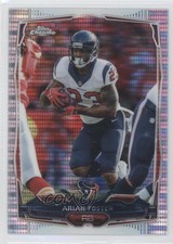 2014 Topps Chrome Pulsar Refractor Arian Foster #107 0f8