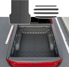 Truck Bed Rail Cap For 2023-2026 Chevy Colorado Gmc Canyon Tailgate Protectors Truck Bed Rail Cap For 2023-2026 Chevy Colorado Gmc Canyon Tailgate Protectors