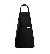 LOHYILYE Kitchen Apron, Chef Aprons for Men Women with 5 Pockets, Adjustable ...